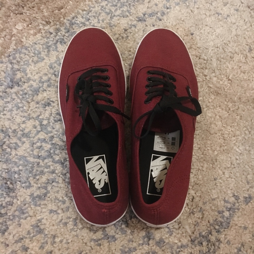 Red Vans Shoes